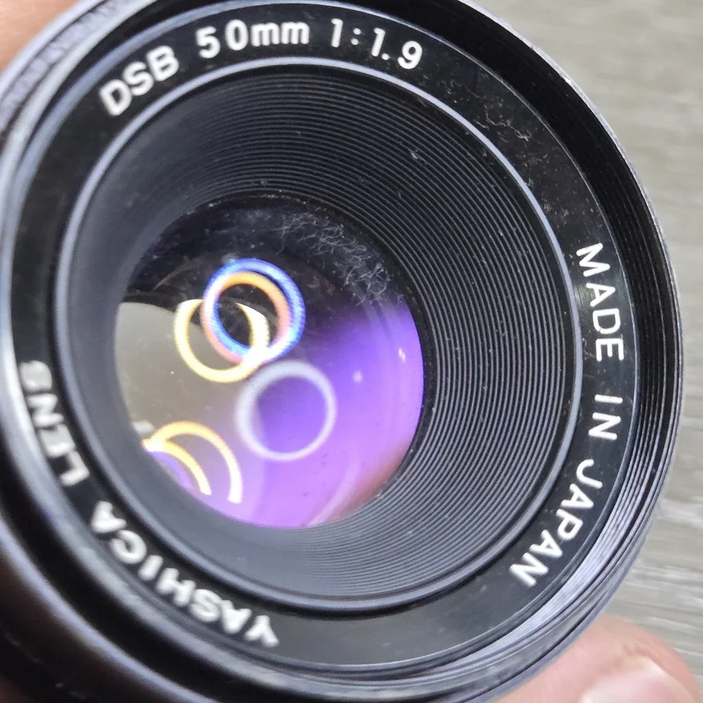 Yashica DSB 50mm f/1.9 Prime Lens for Contax/Yashica Mount #A40368691